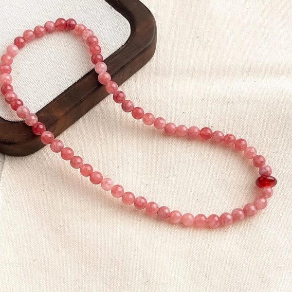 Pink Heart - New Chinese Handmade Sweet Handmade Western Style Bracelet Pink