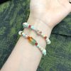 Trendy Retro - Style Chinese 'Branches in Union' Beaded Bracelet