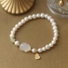 New Chinese-style Gourd & Little Rabbit Natural Freshwater Pearl Bracelet