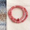 Pink Heart - New Chinese Handmade Sweet Handmade Western Style Bracelet Pink
