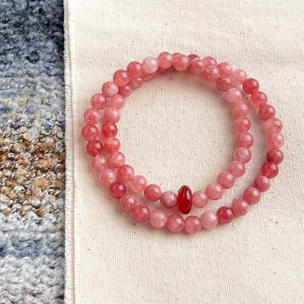 Pink Heart - New Chinese Handmade Sweet Handmade Western Style Bracelet Pink