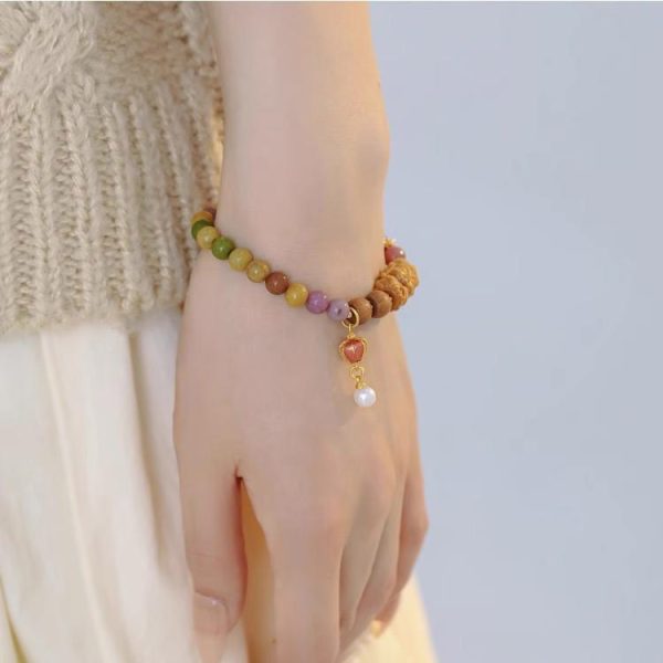 Authentic Chinese Style Sandalwood Bead Bracelet