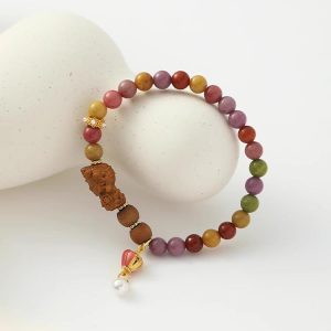Authentic Chinese Style Sandalwood Bead Bracelet